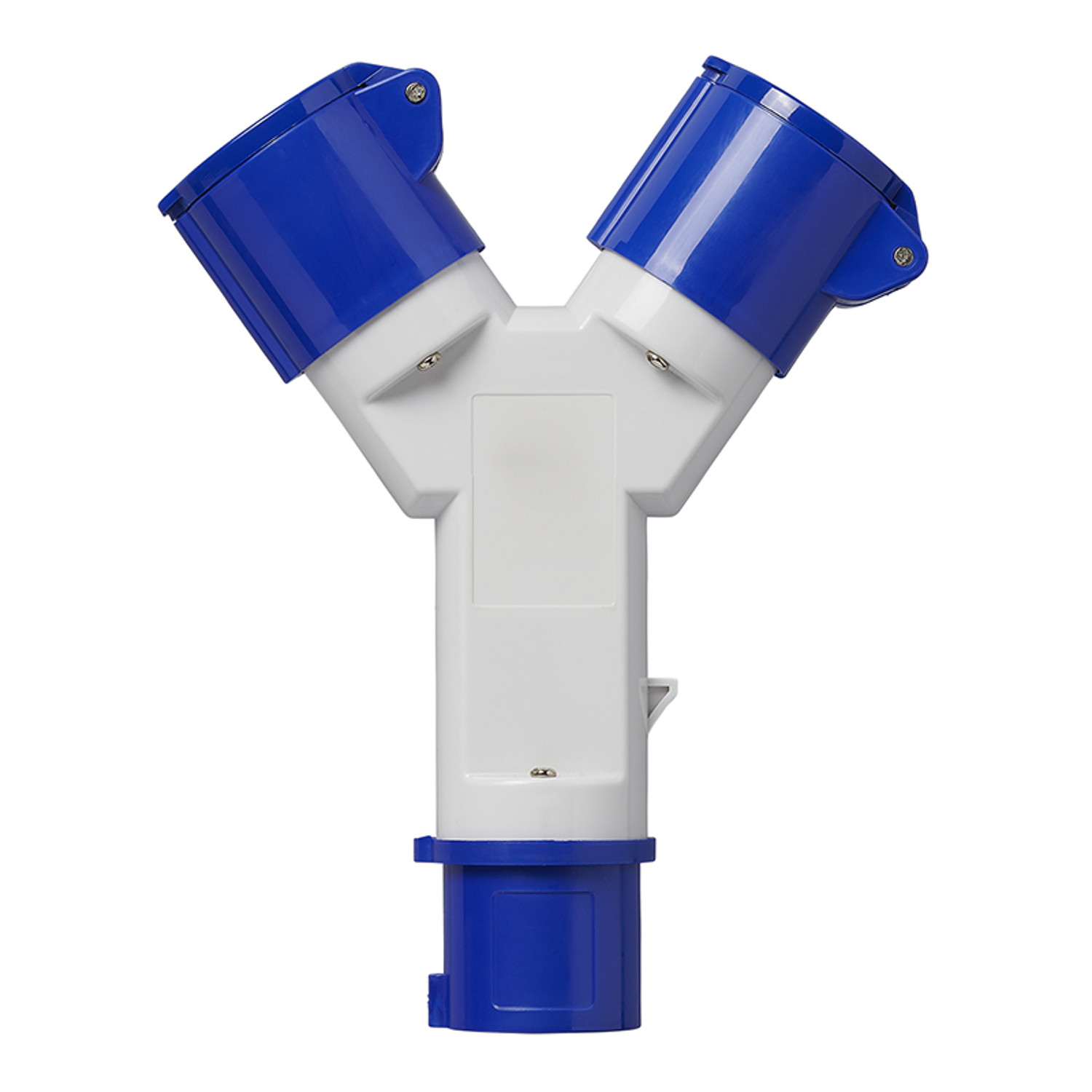 ProPlus IP44 Verdeelstuk met 2x CEE-stopcontact en CEE-verbindingsstuk