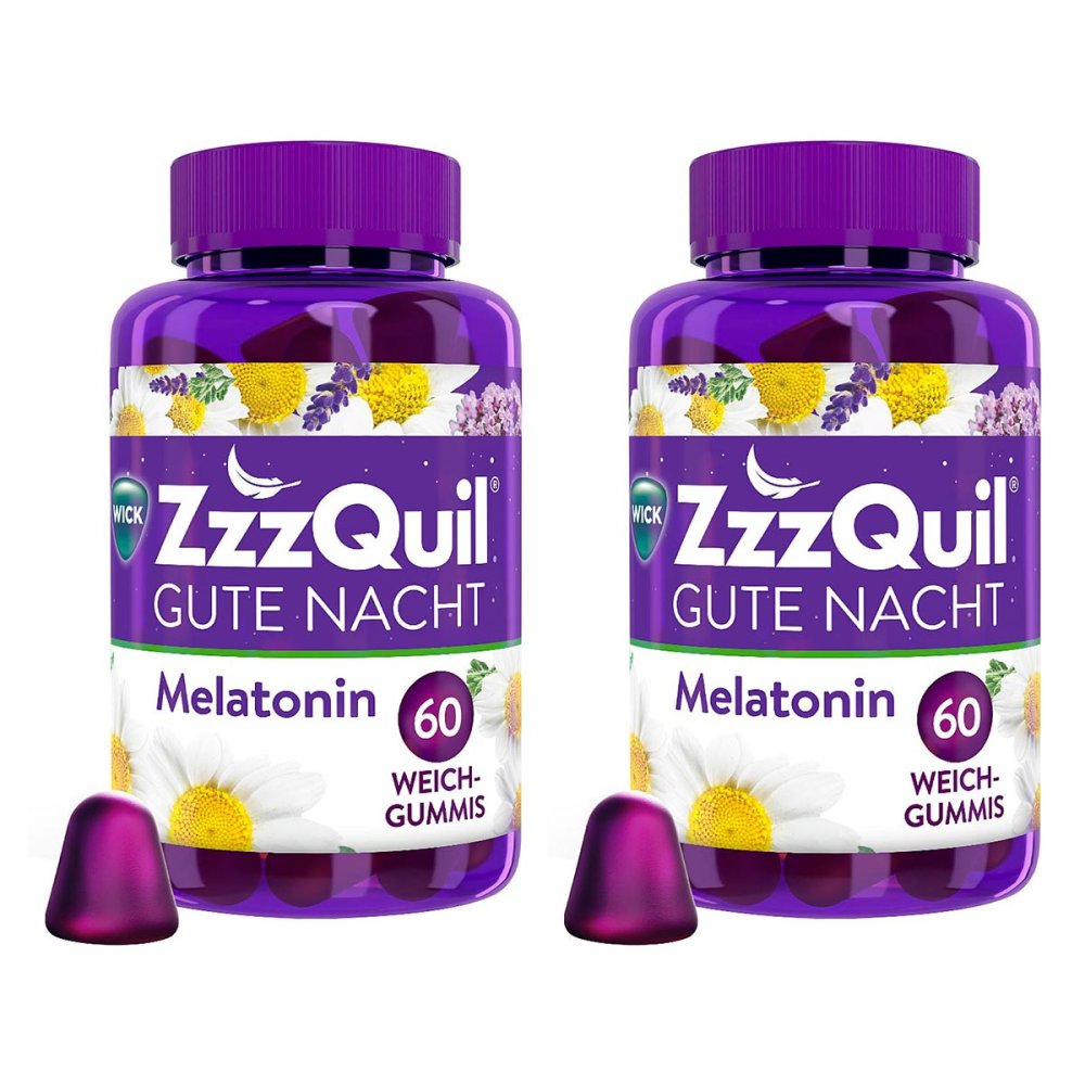WICK Pharma - Zweigniederlassung der Procter & Gam Wick Zzzquil Gute Nacht Melatonin Weichgummis 08102461
