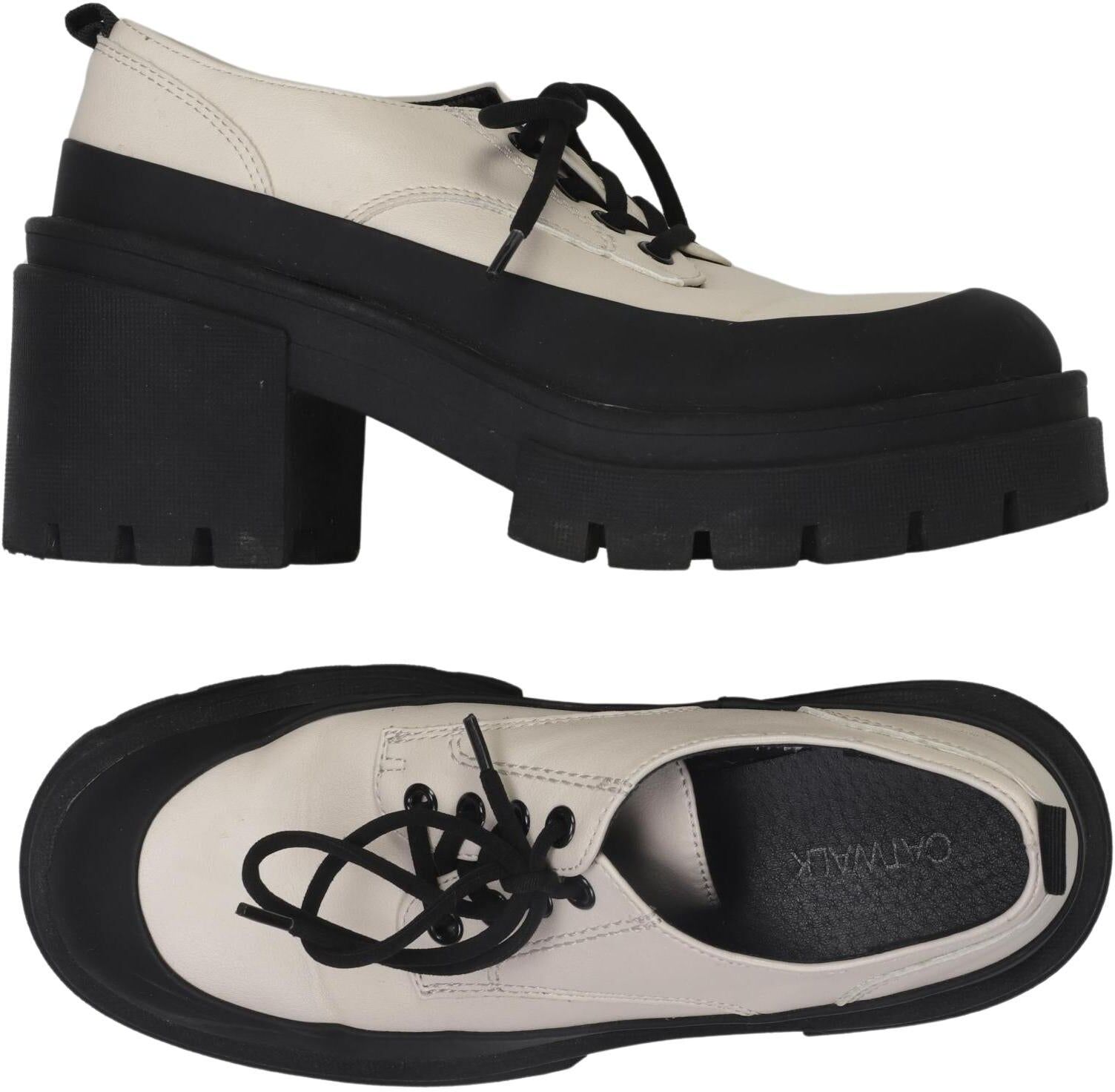 Catwalk Damen Halbschuh, Mehrfarbig, Gr. EU 38, Kunstleder - Second Hand