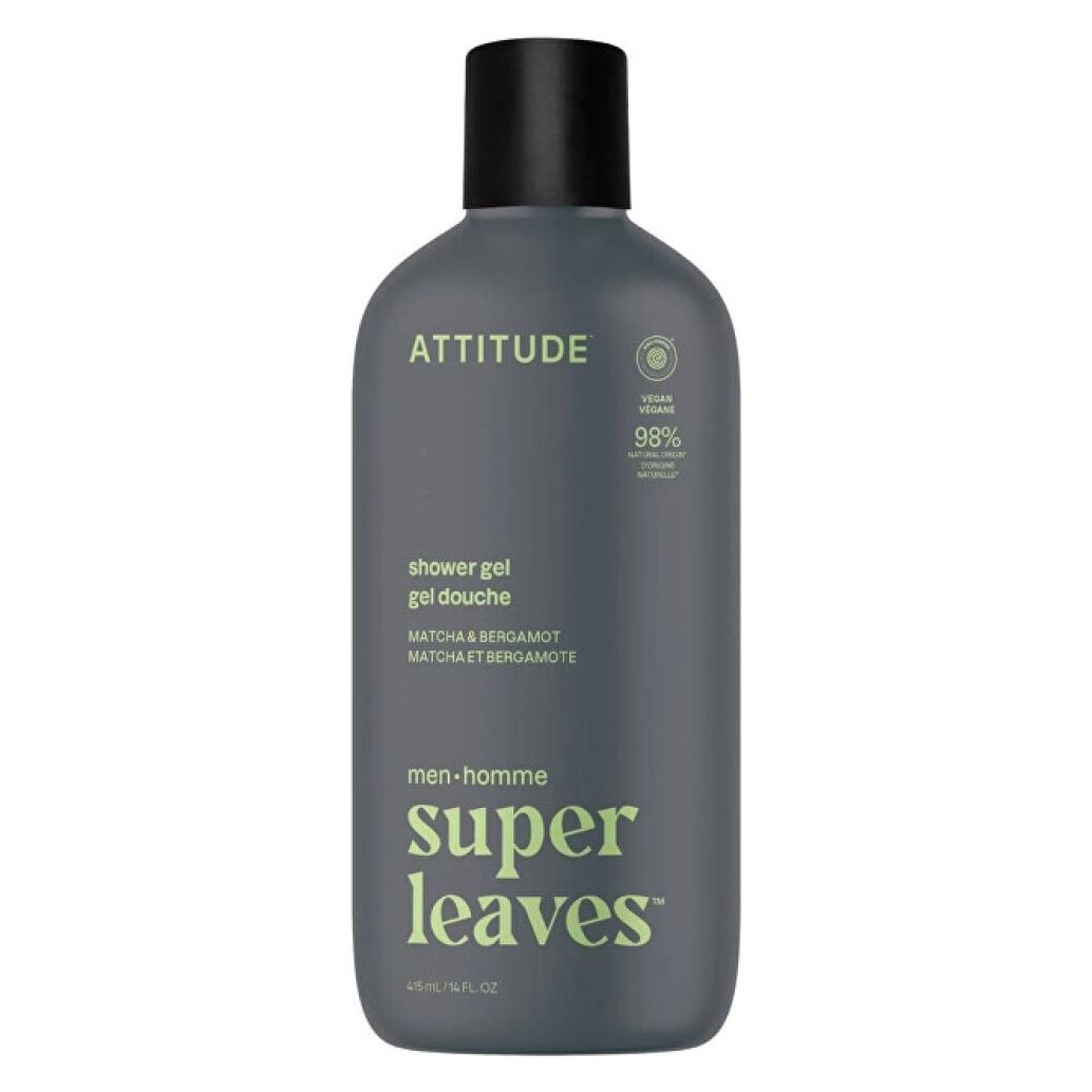 Attitude Herren-Duschgel Super Leaves Matcha & Bergamot (Duschgel) 415 ml (415 ml) (62872301)