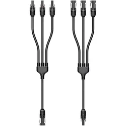 EcoFlow STREAM 3-in-1-PV-Adapterkabel - (0 % MwSt. nur Deutschland) 4 × EcoFlow STREAM 3-in-1-PV-Adapterkabel