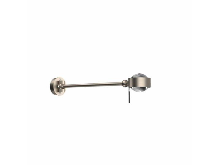 Top Light Wandleuchte Puk Mini Hotel LED - Nickel matt , ohne Zu