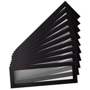 Tarifold Inforahmen 195207 Magneto Solo Pro, A5/A4, Rückseite magnetisch, schwarz, 10 Stück