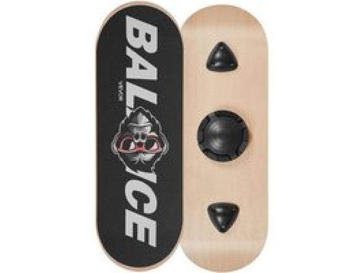 VEVOR Balance Board für Erwachsene (70 cm), Wackelbrett bis 200 kg Belastbar, Balance-Trainingsgerät mit 3-stufigem Bodenabstand und Rutschfester Oberfläche für Core-Training Stehpultübungen Yoga