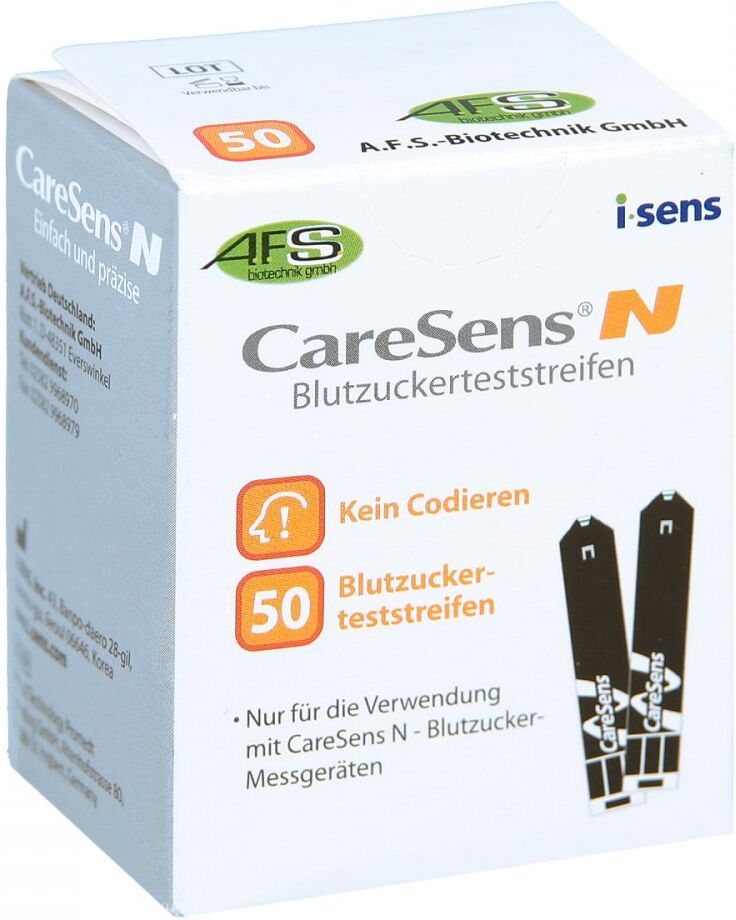 Caresens N Blutzuckerteststreifen auto.codierend