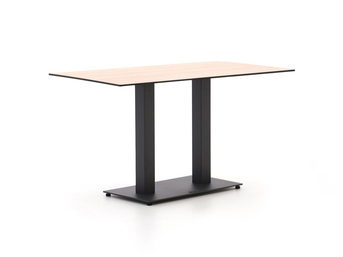 Forza Furniture Tuineettafel Forza - Rechthoekig - Bruin - HPL