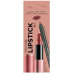 ARTDECO Couture Lipstick Set (Lipstick Case + Lipstick Refill 4g + Lip Liner 1g)