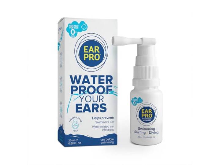 Ear Pro Natuurlijke oorspray voor kinderen en volwassenen, eenvoudig te gebruiken oorspray ter voorkoming van wateropsluiting, oorklachten en ter bescherming van het gehoor (1 stuk, 200 toepassingen)
