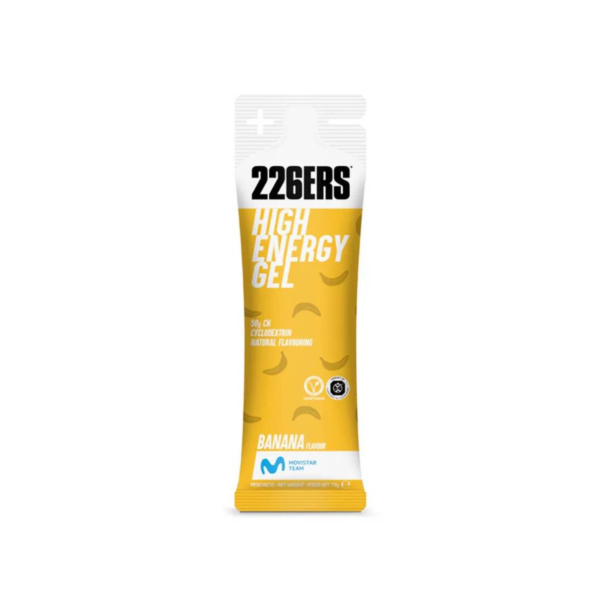 226ERS Gel energético Banana 76g. (1 unidade) Unisex