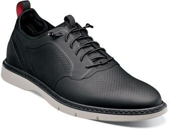 Stacy Adams Synchro - Mens 11 Black Oxford Shoes Medium