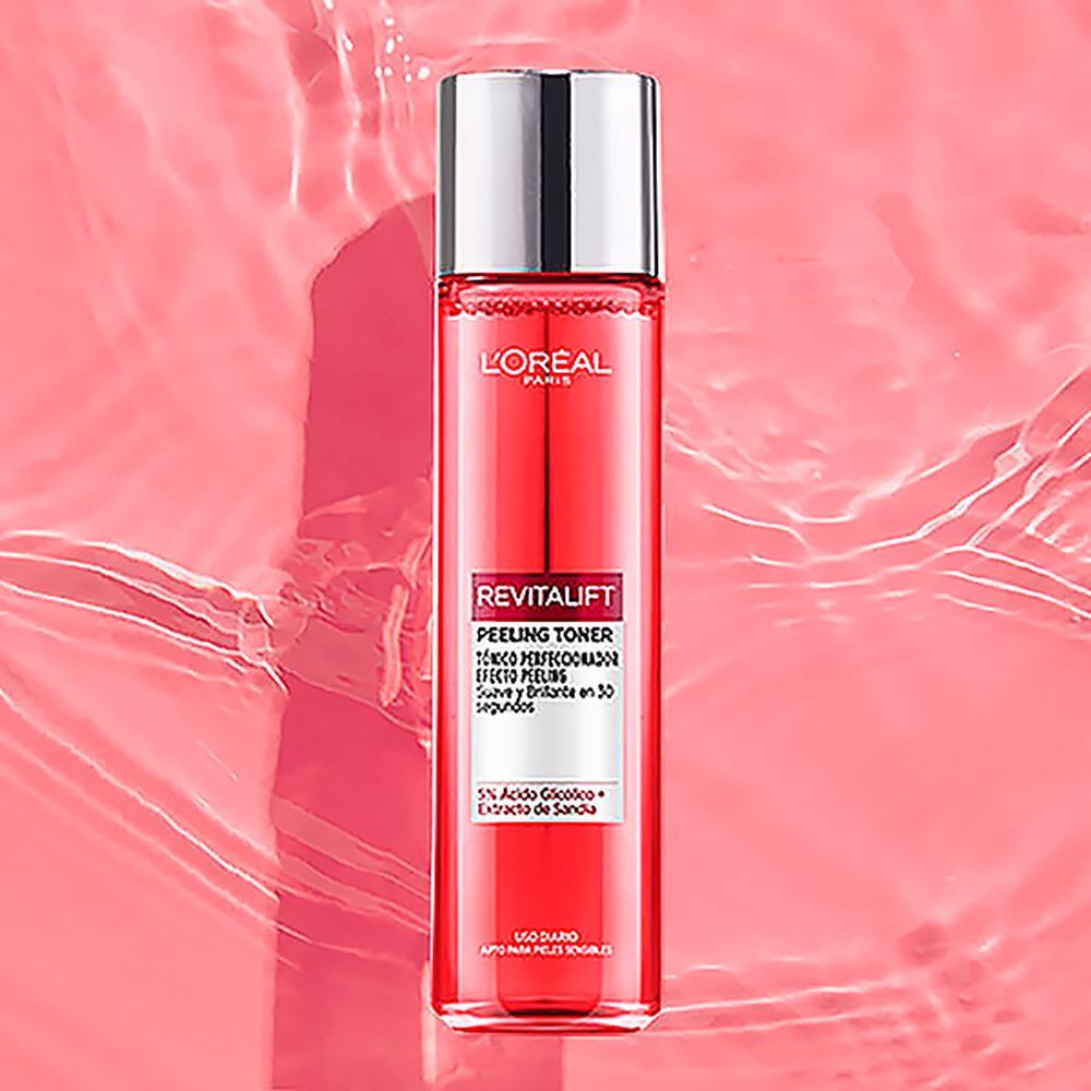 L'Oréal París Revitalift tónico efecto peeling ácido glicólico 180 ml