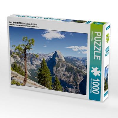 CALVENDO Puzzle KALIFORNIEN Yosemite Valley | 1000 Teile Lege-Größe 64x48cm Foto-Puzzle für glückliche Stunden