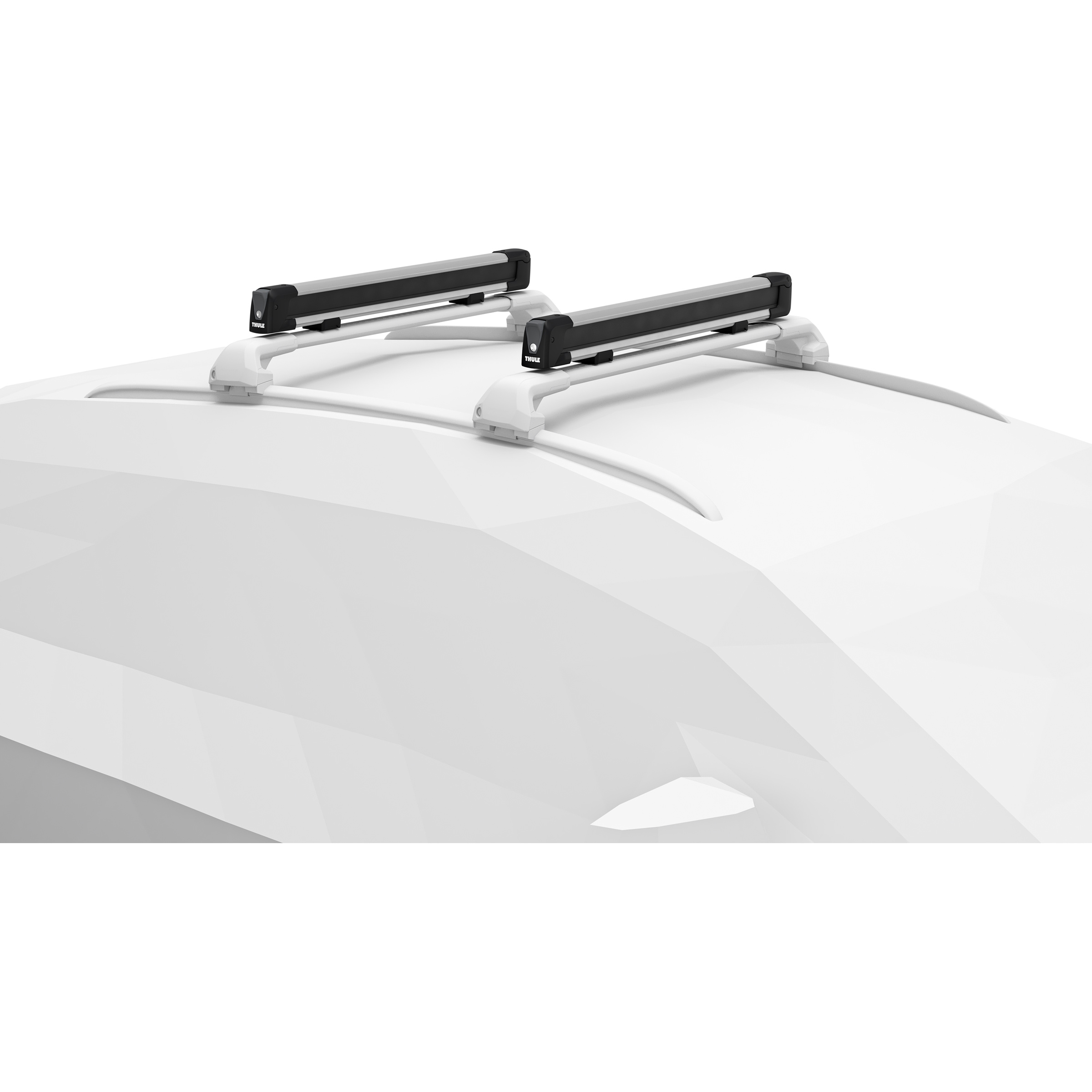 Thule SnowPack L Ski-/Snowbaordträger Reise-Accessoires black-alu Größe 75cm Trekking