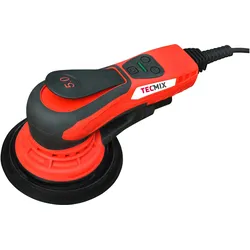Tecmix, Schleifmaschine + Poliermaschine, EXZENTERSCHLEIFER TMX EXS 350 5.0 (230V - EU) - 350W, 4000-10000 U/MIN, Ø150MM, BÜRSTENLOSER MOTOR (Exzenterschleifer)
