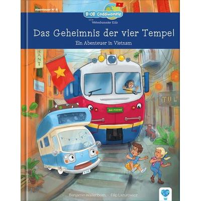 Das Geheimnis der vier Tempel, Gebundene Ausgabe von Benjamin Wallenborn, Weltenbummler Kids & Company Verlag, 978-3-9859800-8-6