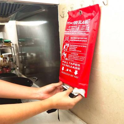 Two In One Emergency Fire Blanket & Safety Blanket Two In One Emergency Fire Blanket & Safety Blanket
