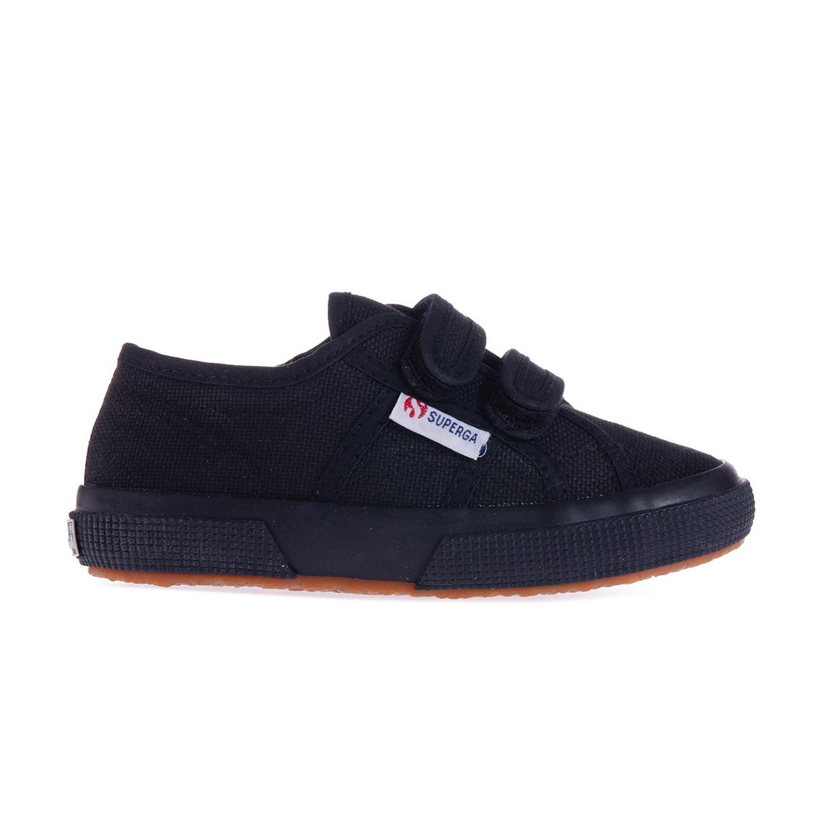 Superga Kinderen/Kinderen 2750 Jstrap Sportschoenen (Zwart)