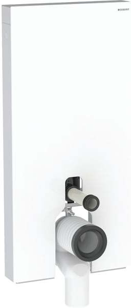 Geberit Monolith WC module 131203SI5 verre blanc , hauteur 101 cm