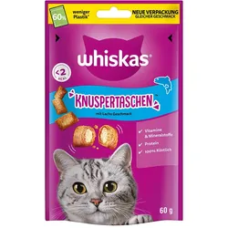 Whiskas Knuspertaschen Lachs 60g