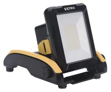 Vetec 55.109.05 LED Bouwlamp met Accu – 20W – 2000 lm