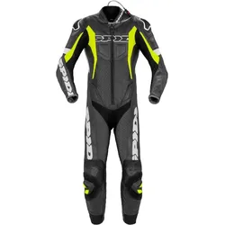Spidi Sport Warrior Pro Perforierte Pro 1-Teiler Motorrad Lederkombi 58