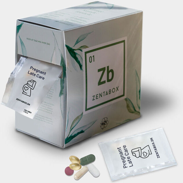 Zentabox Pregnant Late Care Kosttilskud 30 stk
