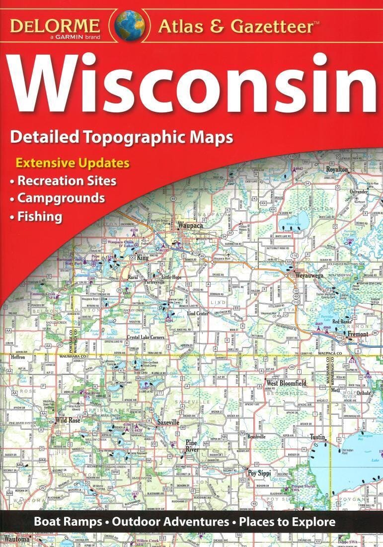 Wisconsin Atlas & Gazetteer   DeLorme