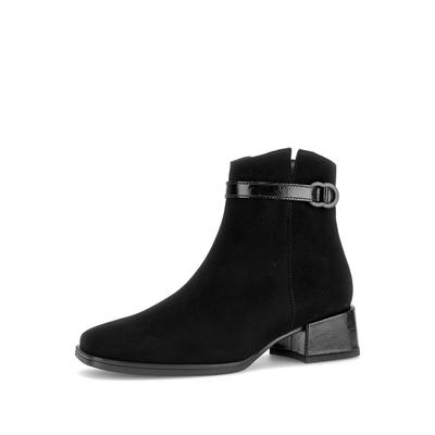 Stiefelette GABOR "Elegante Stiefelette", Damen, Gr. 38, schwarz, Schuhe Stiefelette