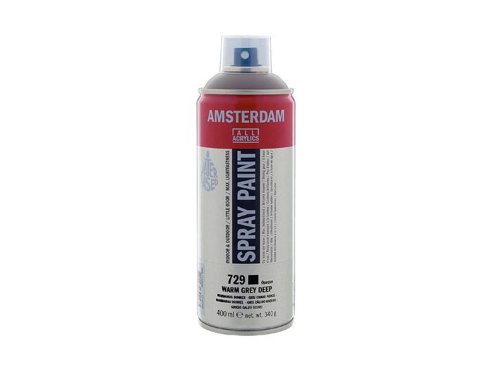 Amsterdam Acryl Spray Warmgrau Dunkel 400 ml
