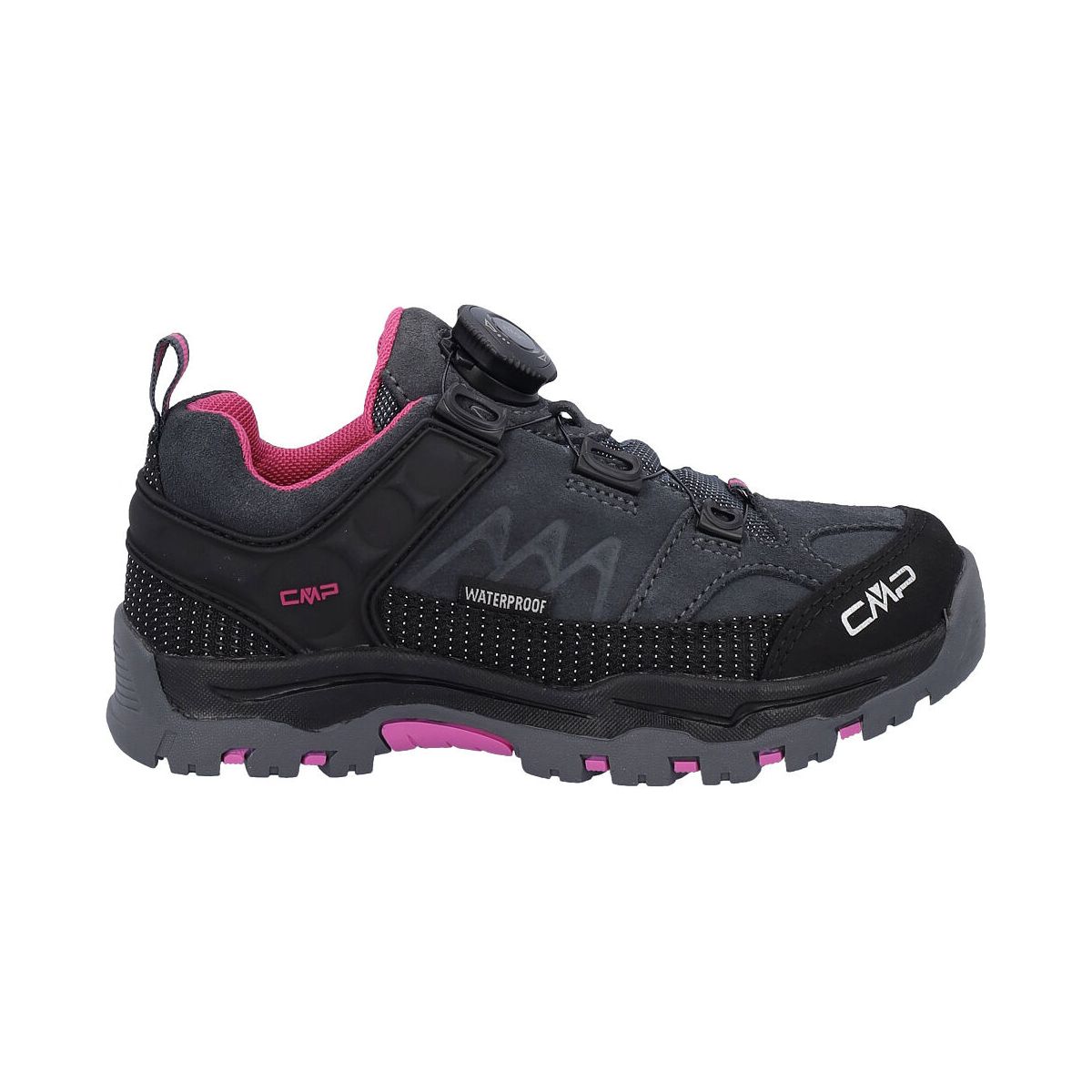 CMP Kids Kiruna Low Fitgo WP Trekking Shoes antracite-festival (00US) 34 3Q56764-00US-34