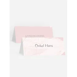 Tischkarten Hochzeit selbst gestalten mit Spruch und Fotos im Onlinedesigner bei Meine-Kartenmanufaktur.de