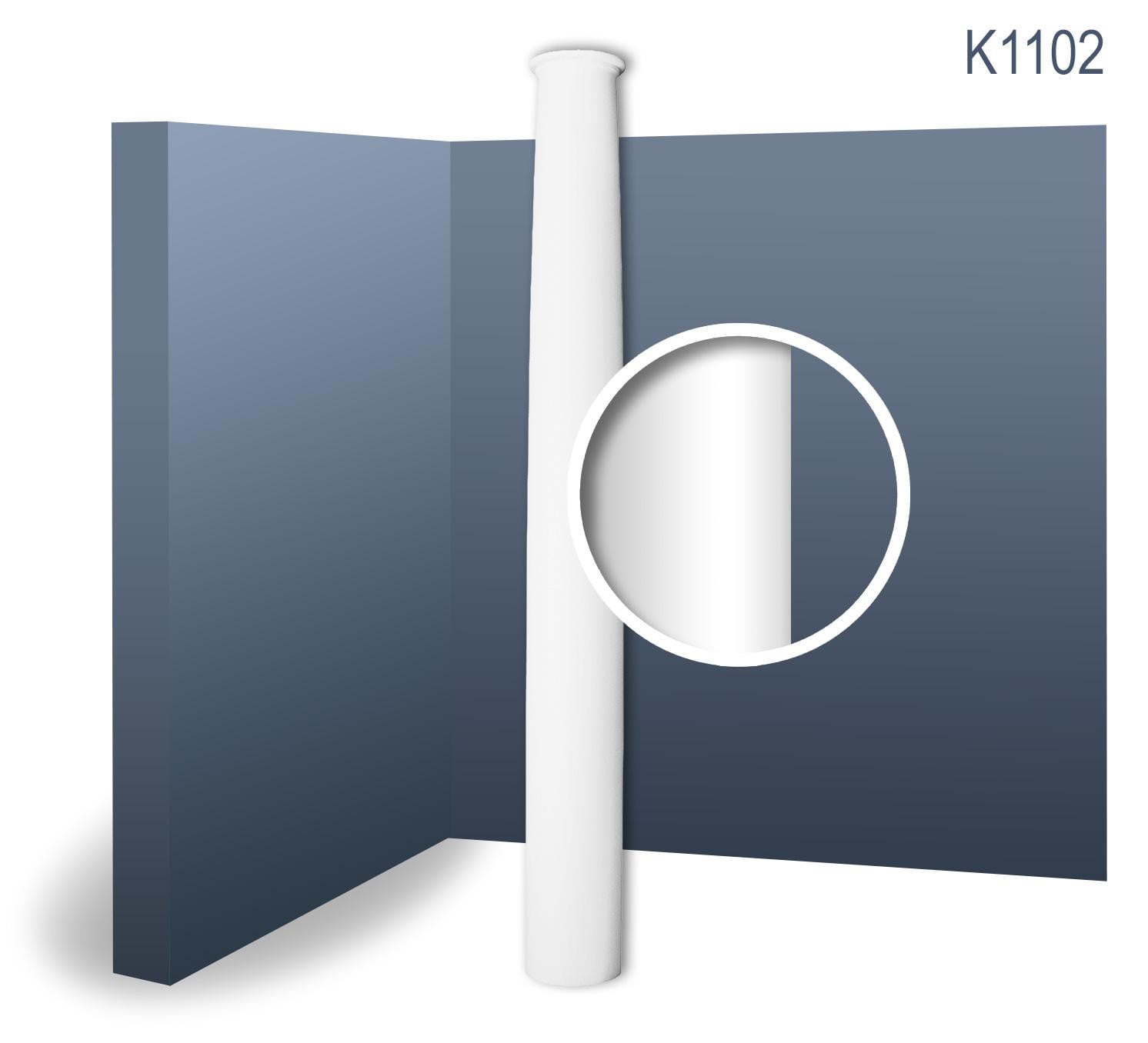 Orac Decor K1101 LUXXUS Volle Zuil Origineel Ongecanneleerde Volle Schacht 2,02 m