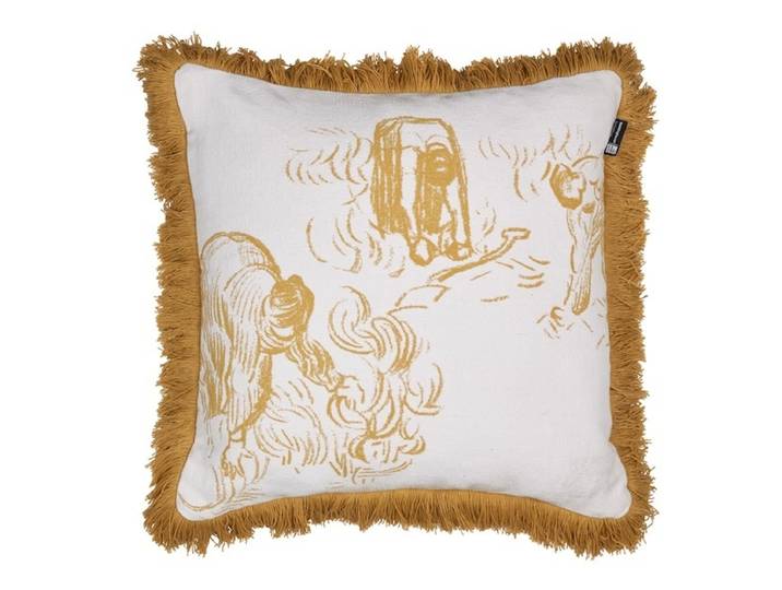 Beddinghouse x Van Gogh Museum La Moisson Sierkussen Natural