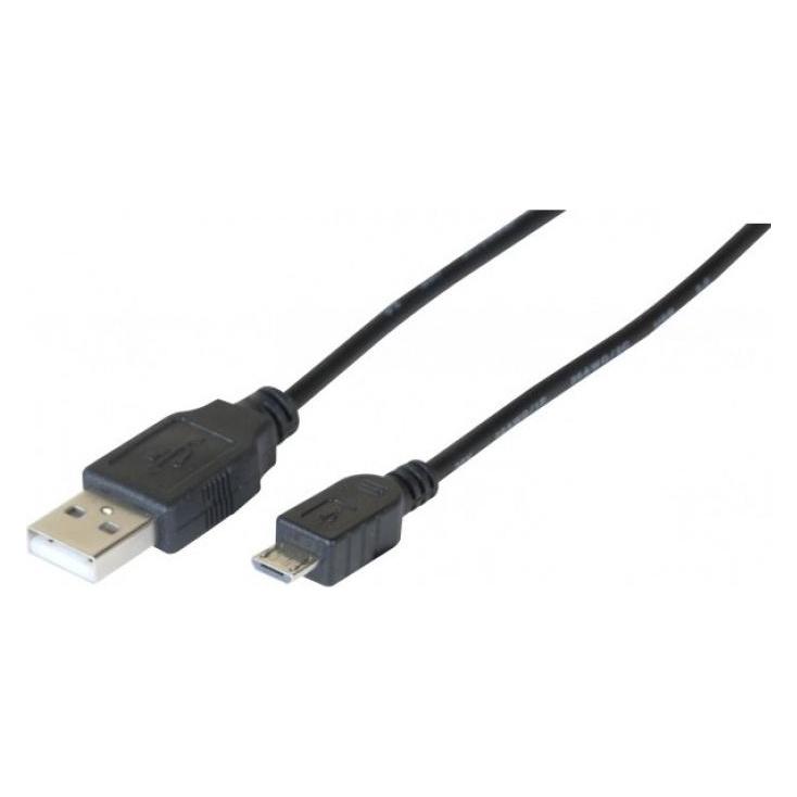 Exertis Connect USB 2.0 A / Micro USB B Micro USB Kabel für Smartphones und Tablets (2 m, USB 2.0) (EXC149692)
