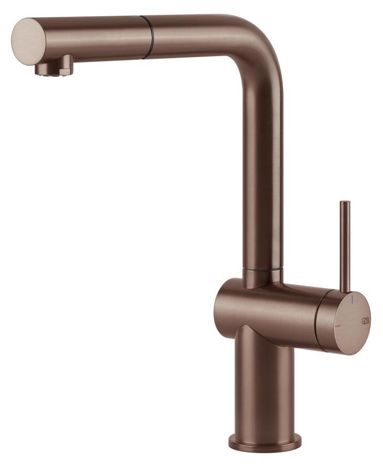 Gessi 60433, Ziehen, Kupfer, Hebelgriffe, Einzelbild, 3/8", Typ L