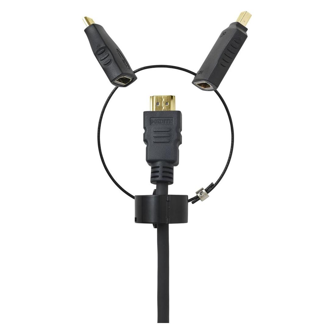 Vivolink PROADRING2 HDMI HDMI Mini + HDMI Micro Schwarz Kabelschnittstellen-/adapter (0.12 m) (PROADRING2)