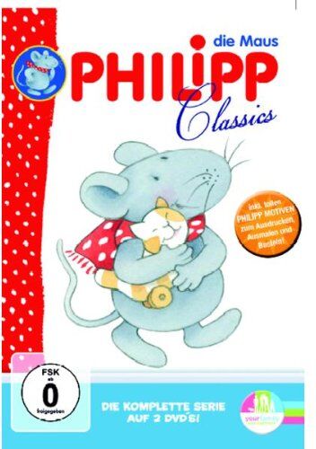 Laurence Arcadias - Philipp, die Maus - Die komplette Serie [2 DVDs] - Preis vom 10.10.2026 11:48:34 h