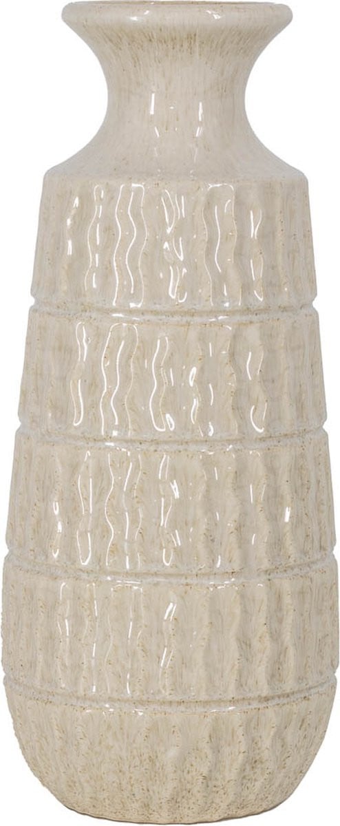 Homebound by Ky Aardewerk vaas Aztec beige