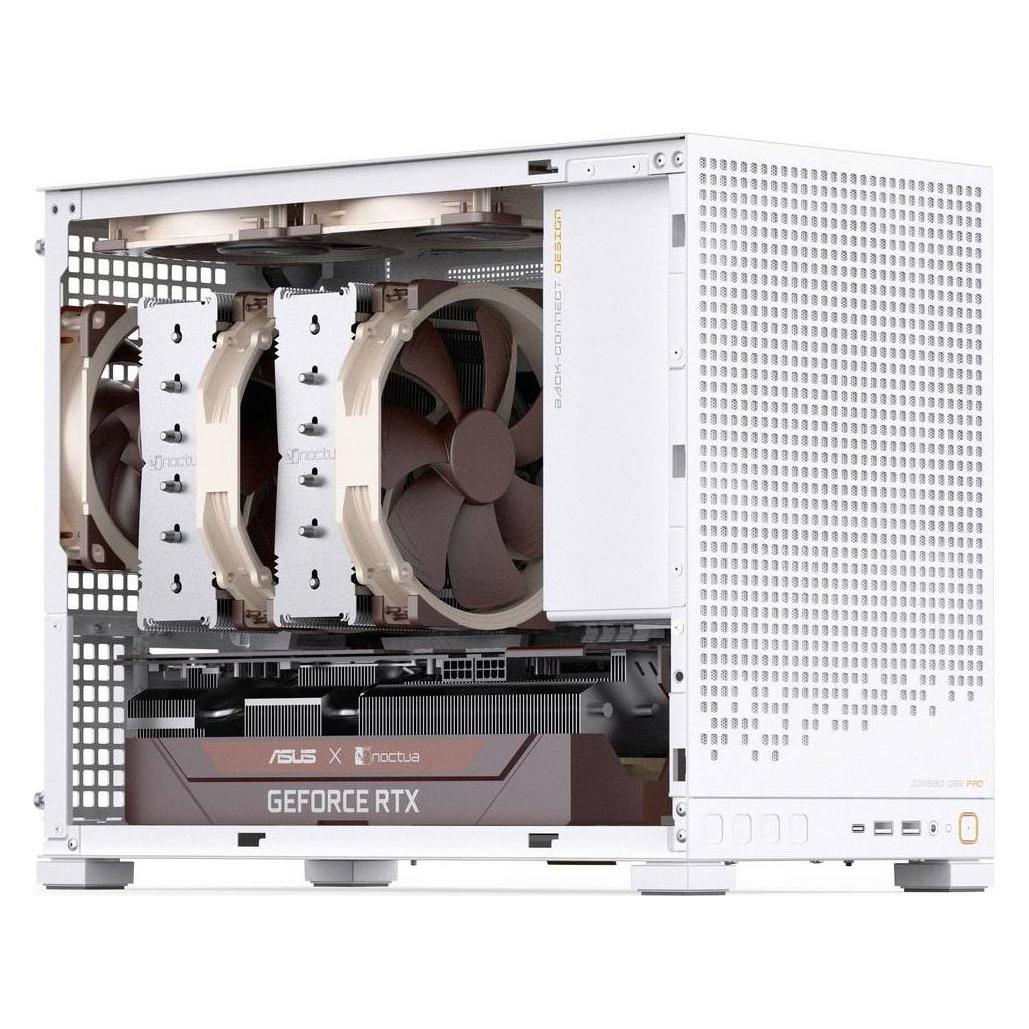 Jonsbo D32 PRO Mesh PC-Gehäuse, Mini-Gehäuse, mATX - weiss (mATX, Mini-ITX) (D32 PRO MESH WHITE)
