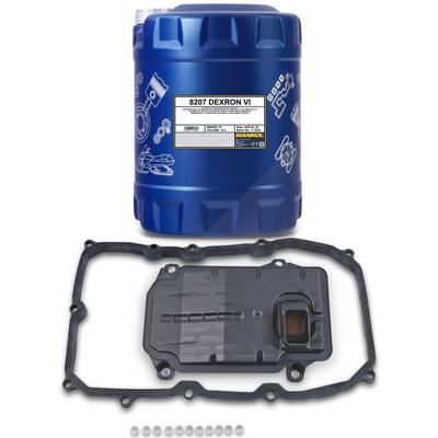 Bestprice Hydraulikfilter Automatikgetriebe + 10l Getriebeöl [Hersteller-Nr. 40670693] für VW, Audi, Porsche