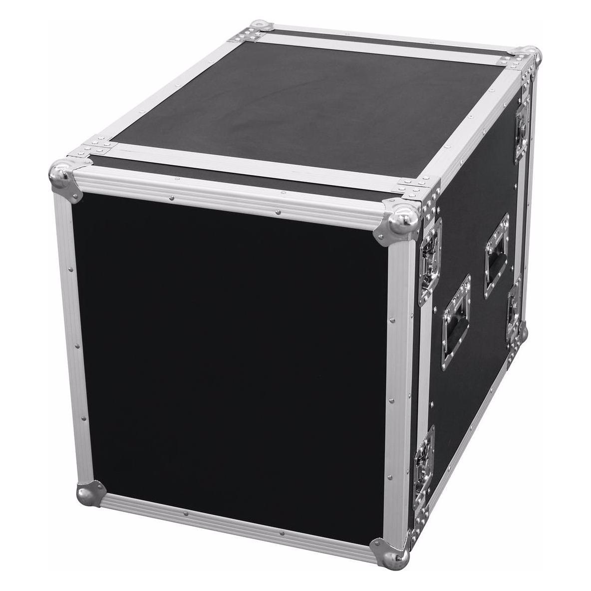 Roadinger PR-2ST 19 Zoll Rack 12 HE Holz inkl. Griff (19" Case) (30109793)