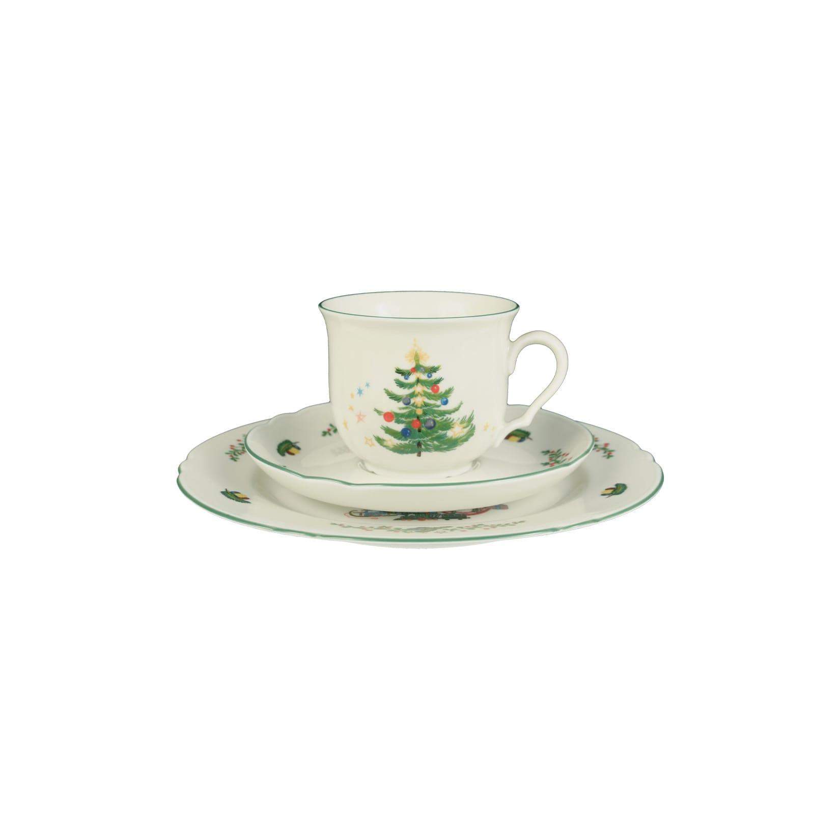 Seltmann Weiden Kaffeegedeck Marieluise Weihnachten 3er Set