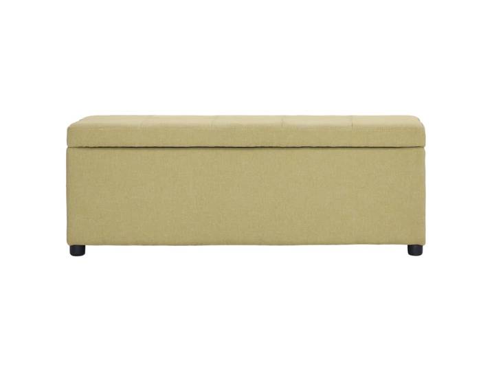 SOLOM@Banc avec compartiment de rangement Banquette de salon - banc de stockage 116cm Vert Polyester Sep32344