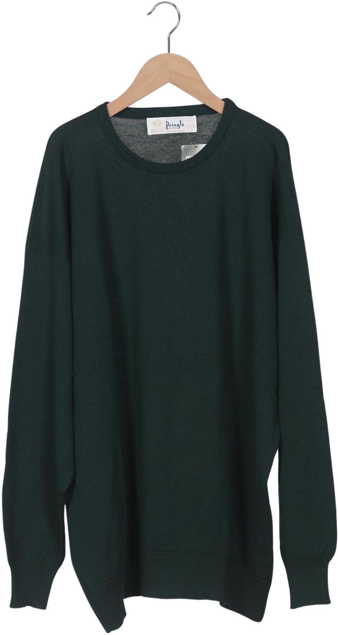 Pringle of Scotland Herren Pullover, Grün, Gr. Xxl, Schurwolle - Second Hand