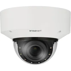 Hanwha 2MP AI IR Vandal Dome Camera (1920 x 1080 Pixels), Netzwerkkamera, Weiss