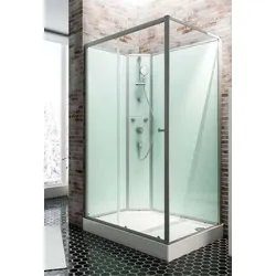 Schulte Wellness Komplettkabine Ibiza 750 x 1700 links - Duschkabine