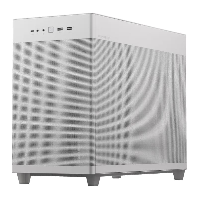 Asus Prime AP201 Mini Tower ohne Netzteil weiss