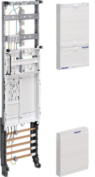 HAGER Komplettfeld 1ZP/RES eHz ZH3ED27N DSS H1050mm 1-feld