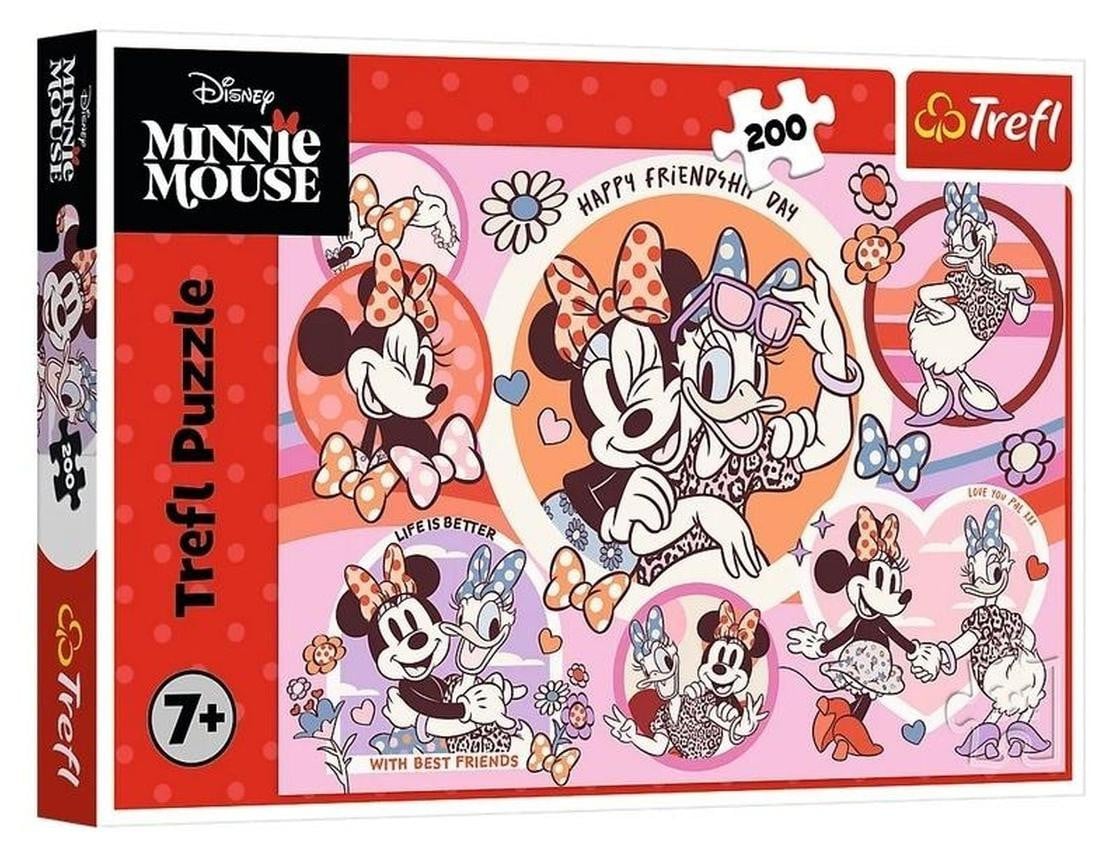 Trefl Puzzel 200 stukjes De gewoonten van Minnie Mouse 13343