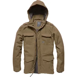 Vintage Industries Darren Parka, Textiljacke wasserdicht - Braun - XXL